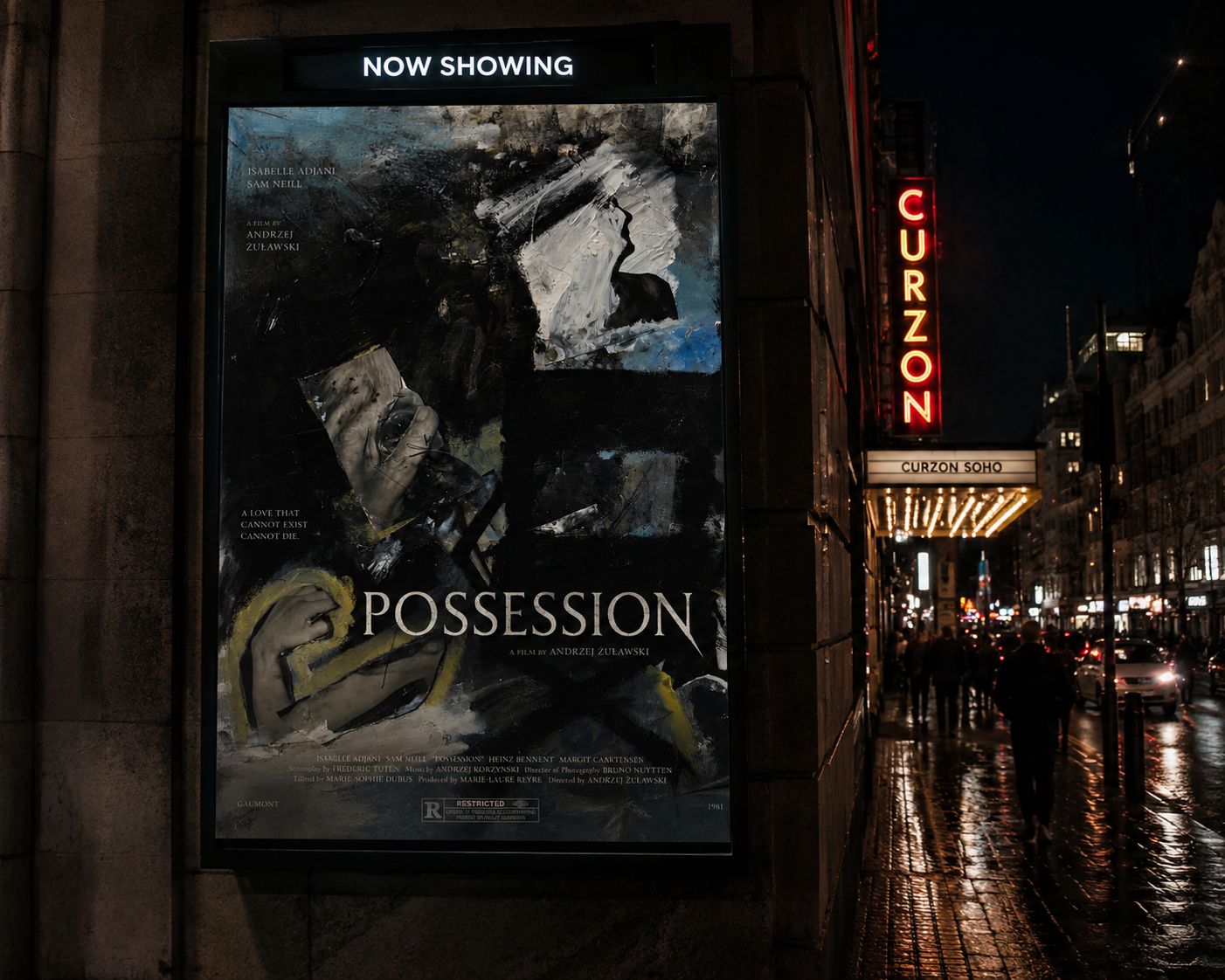 Possession poster at Curzon Soho cinema